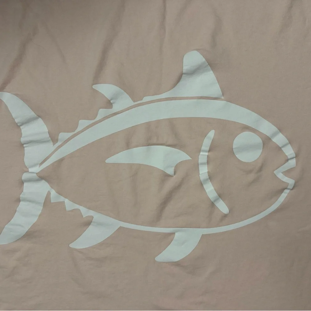 Southern Tide Fish Print Beach Towel